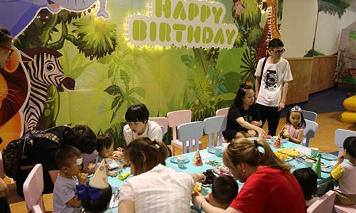 NYC紐約國際溫州鹿城早教中心6月寶寶生日會