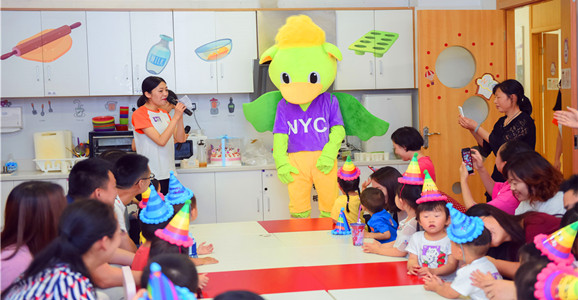 NYC成都銀泰城早教中心活動回顧五月冰淇淋生日派對！
